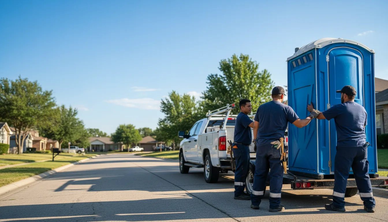 Portable Toilet Rental in Oak Grove, AR near me